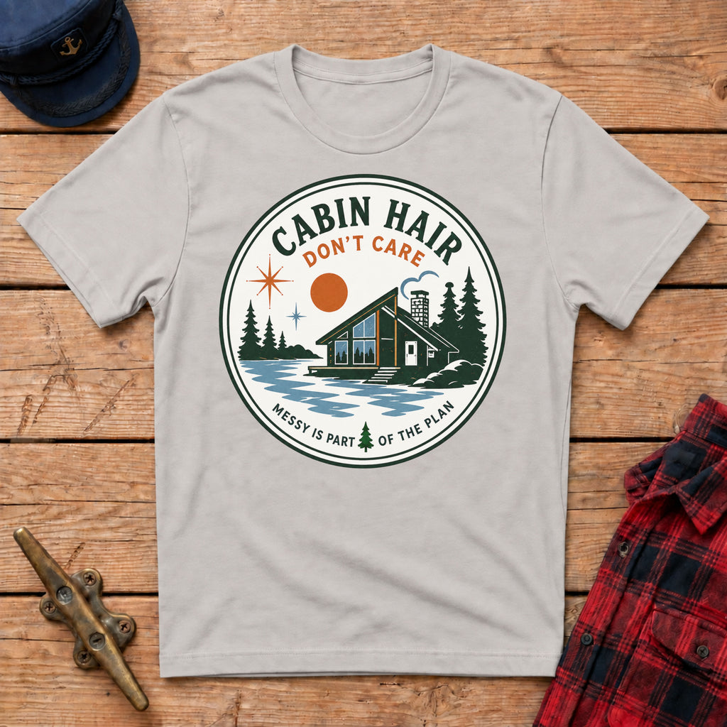 Cabin Hair Don't Care Graphic Tee