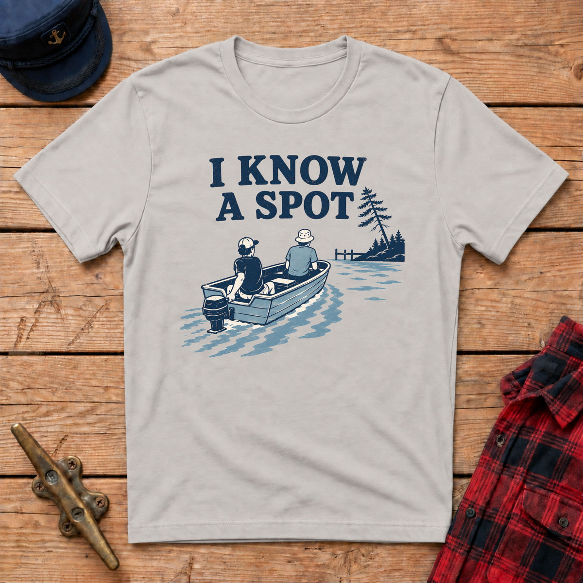 I Know A Spot Graphic Tee