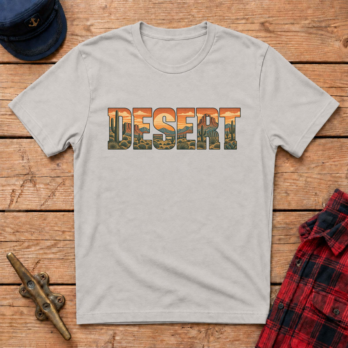 Desert Cutout Graphic Tee