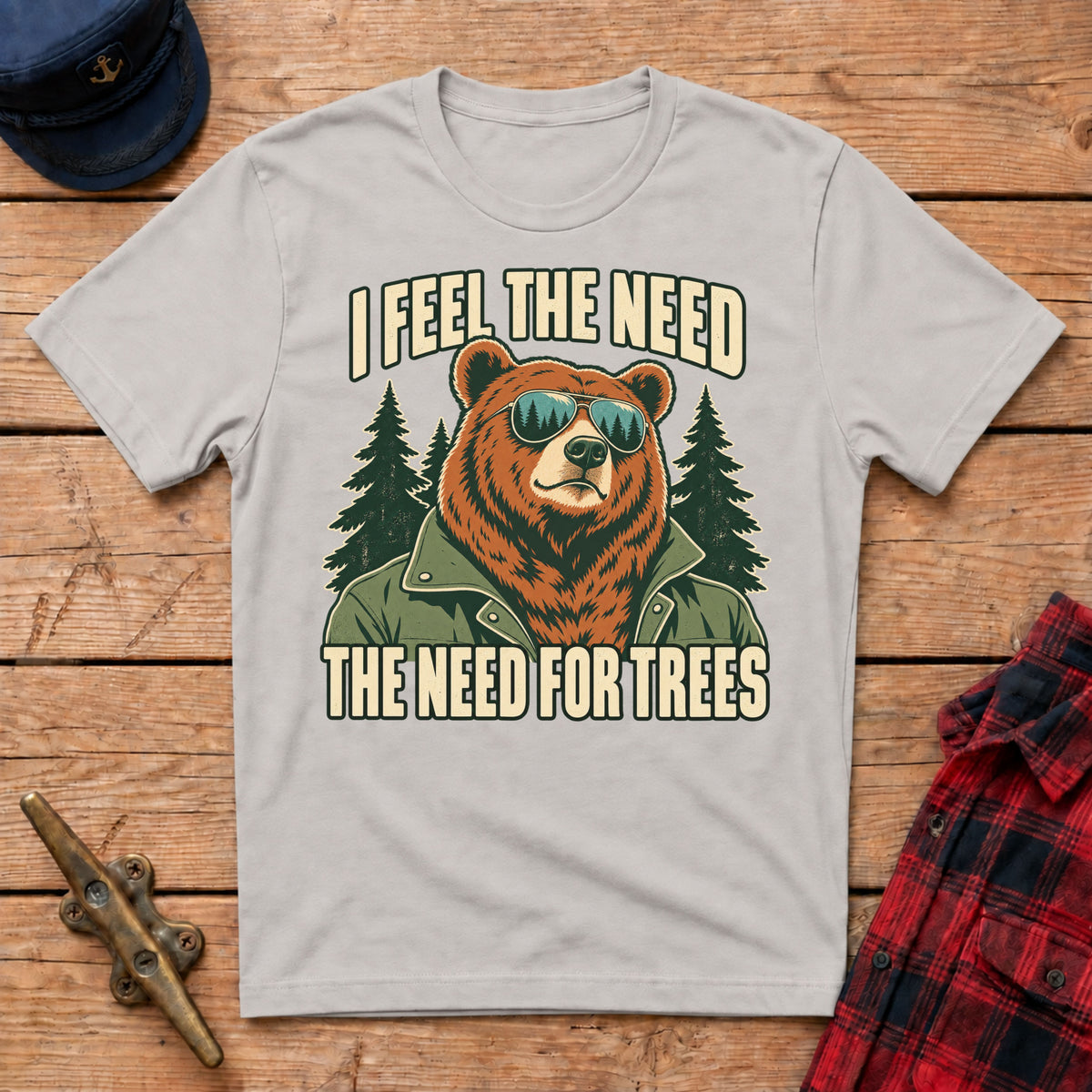 I Feel the Need for Trees Graphic Tees