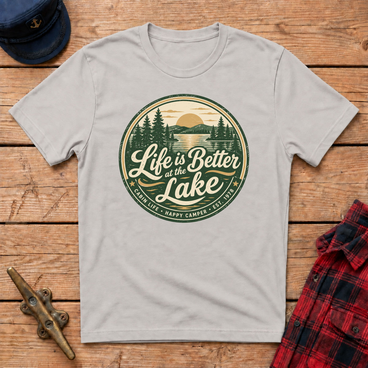 Life Is Better at the Lake Est 1978 Graphic Tee