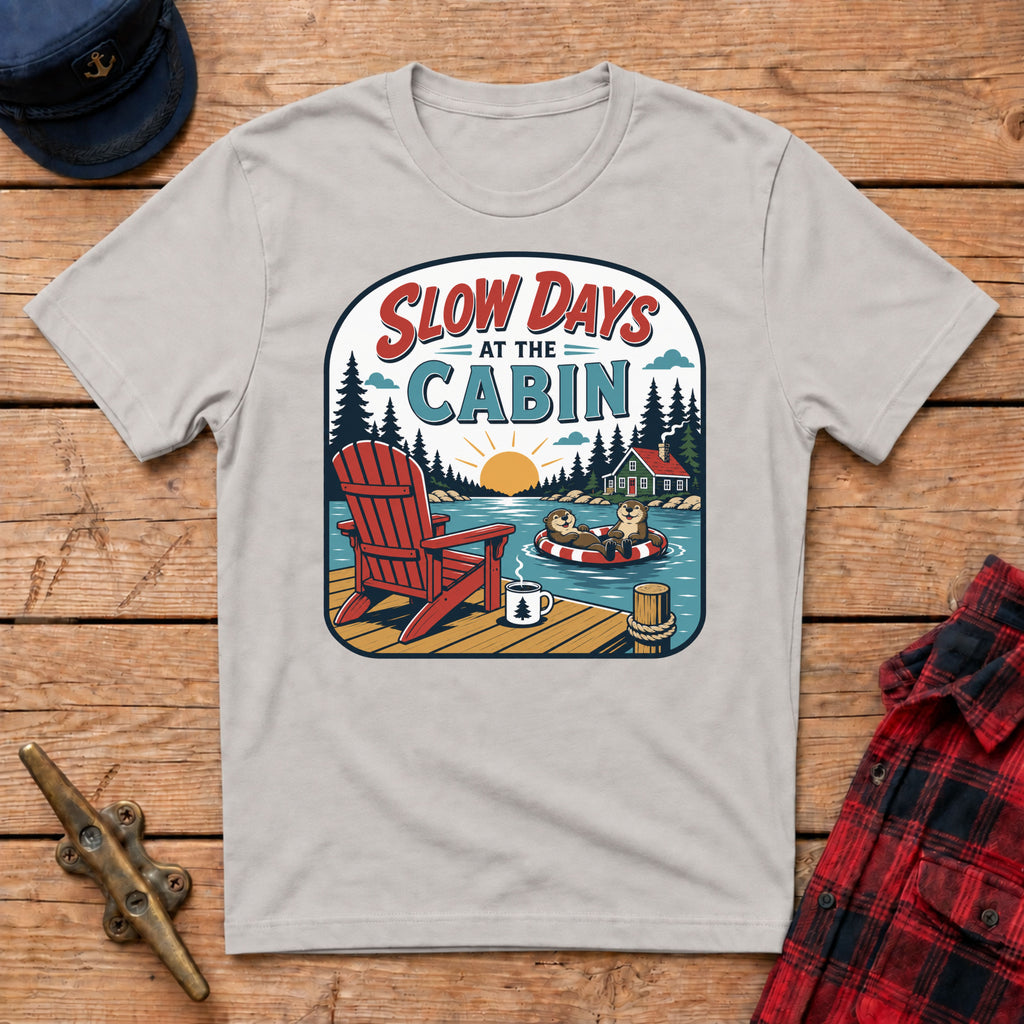 Slow Days at the Cabin Graphic Tee
