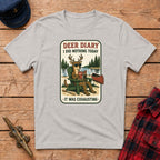 Deer Diary I Did Nothing Today Graphic Tee