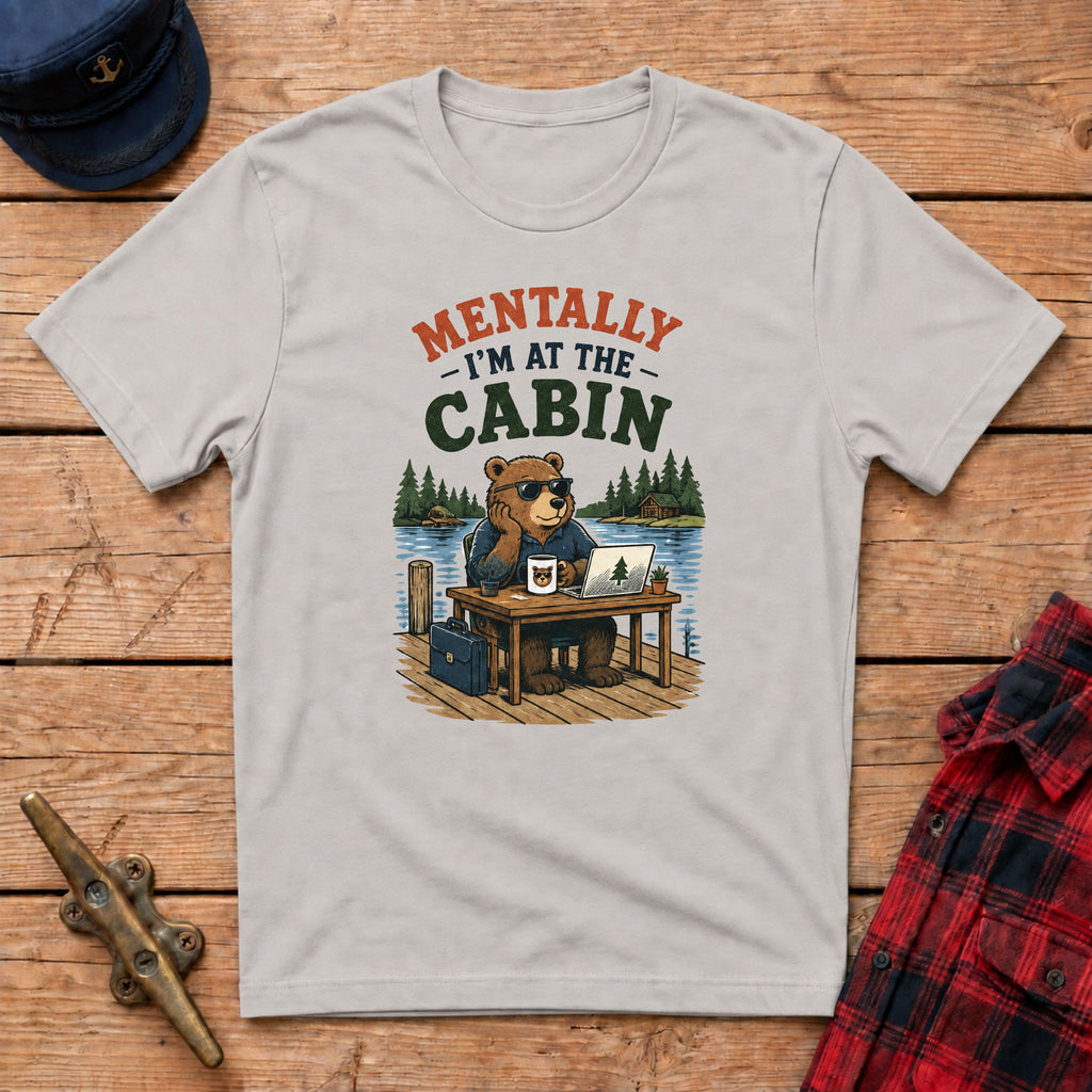 Mentally I’m at the Cabin Graphic Tee