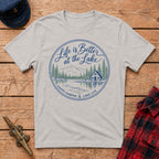 Life is Better at the Lake Happy Camper Graphic Tee