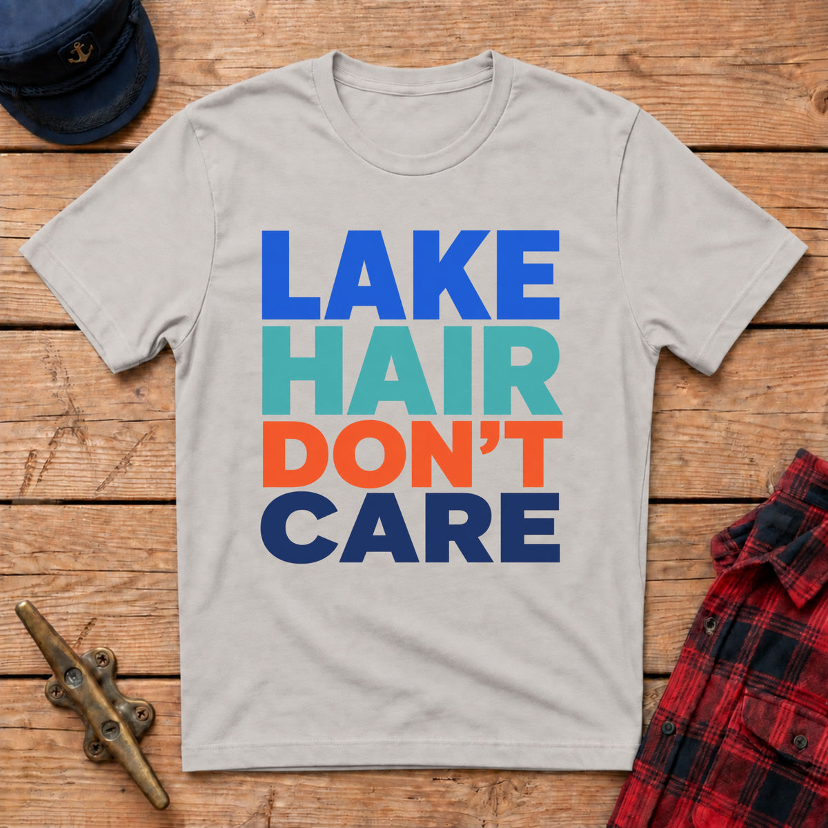 Lake Hair Don't Care Graphic Tee