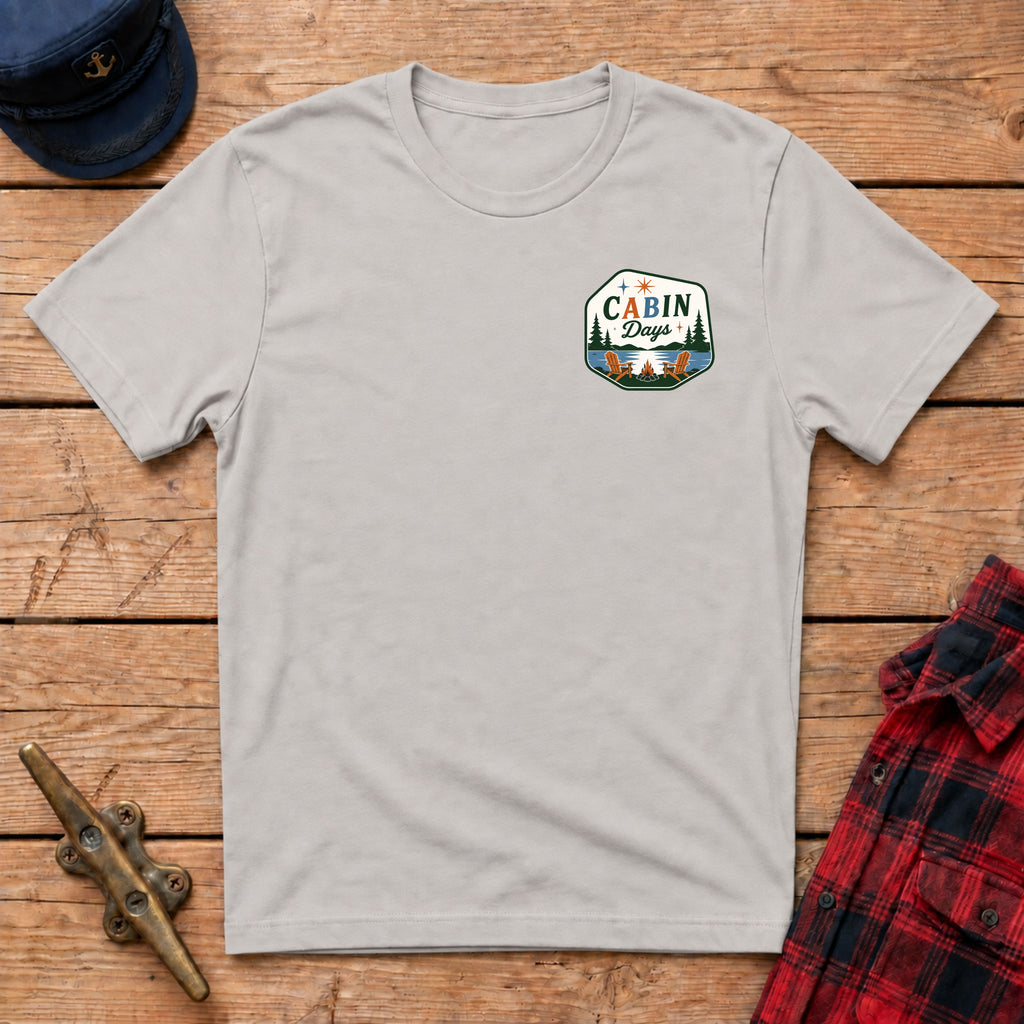 Cabin Days T‑Shirt Graphic Badge Tee