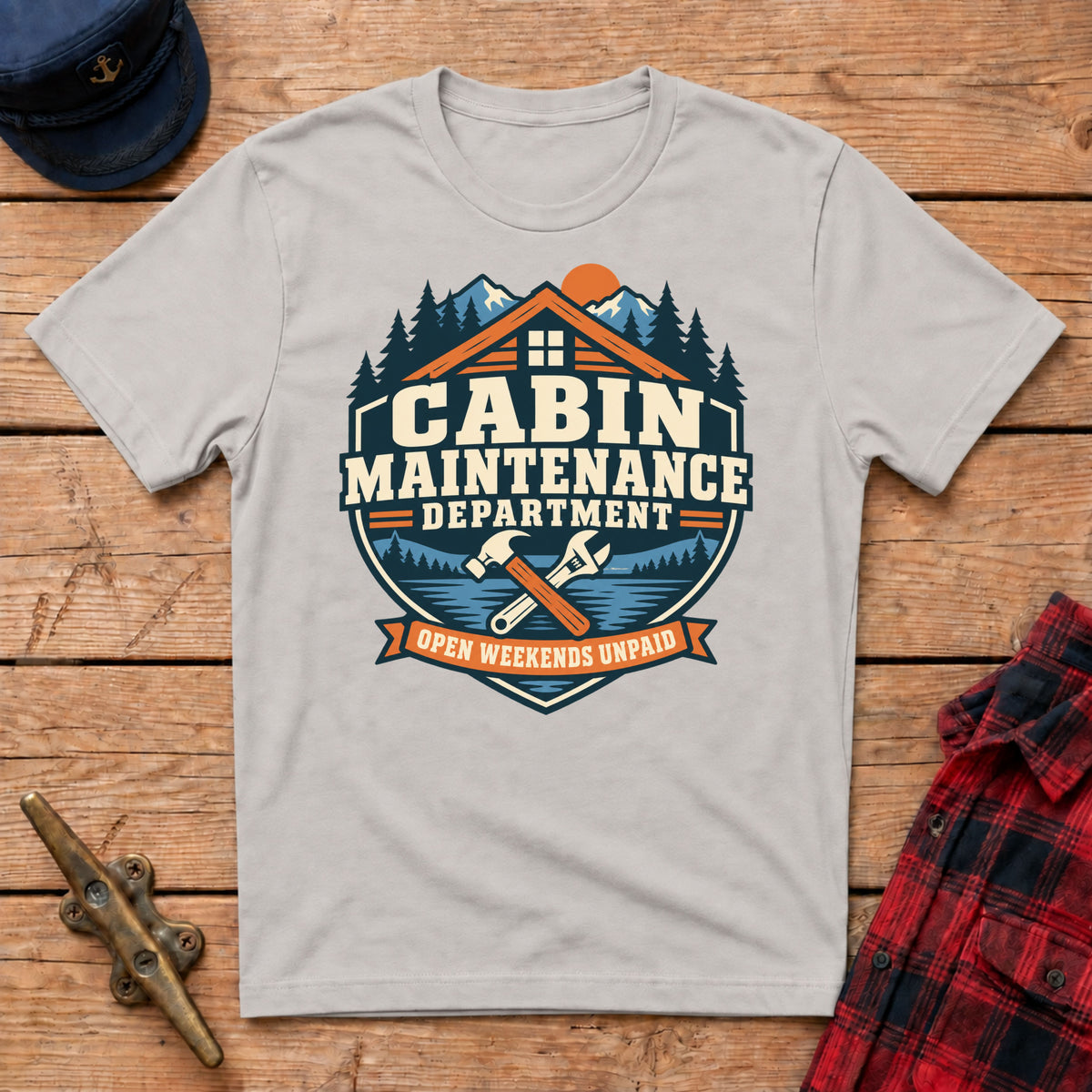 Cabin Maintenance Department Graphic Tee