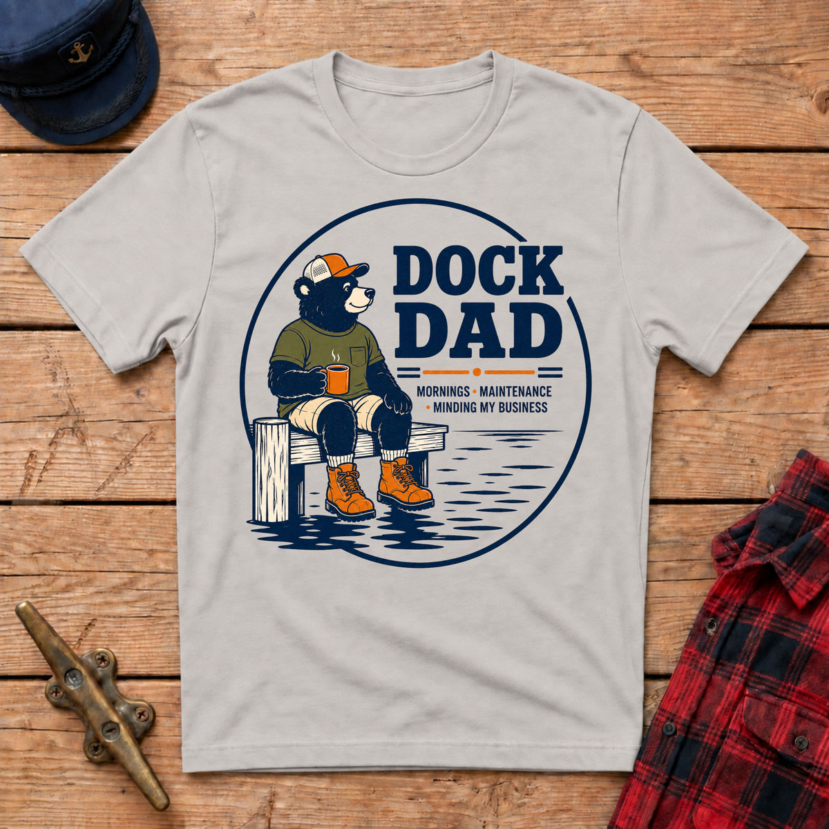 Dock Dad Graphic Tee