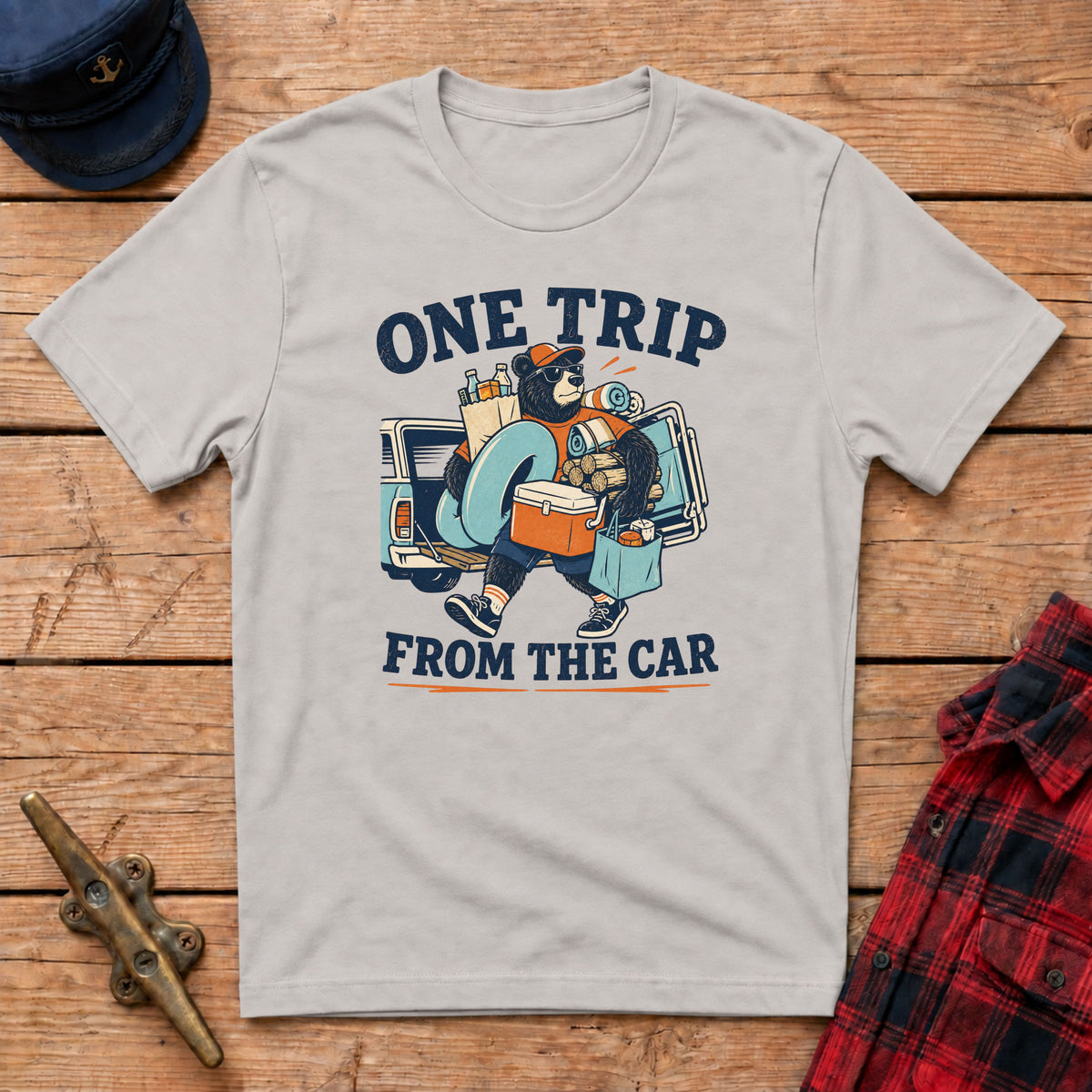 One Trip From the Car Graphic Tee
