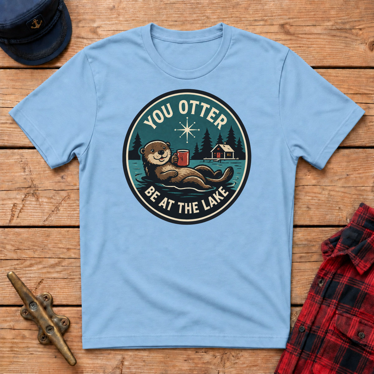 You Otter Be at the Lake Graphic Tee