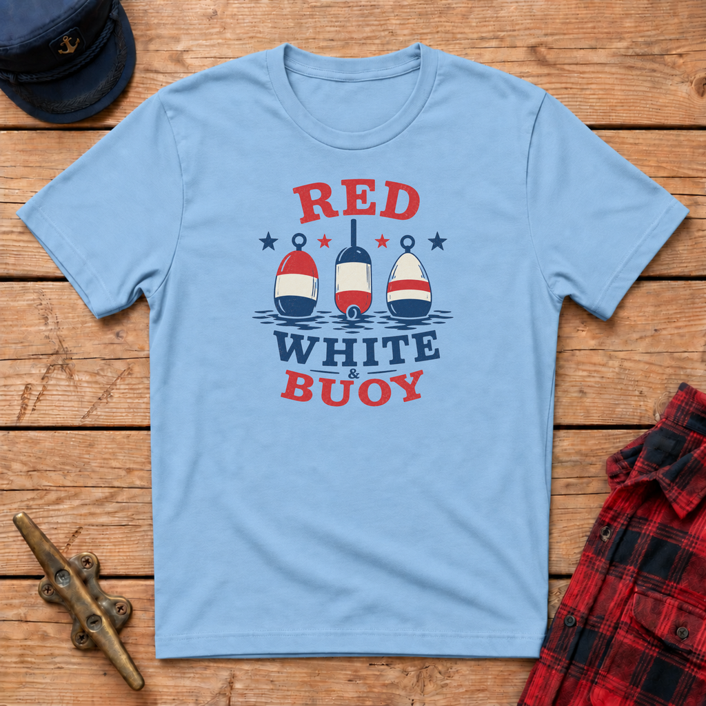 Red, White & Buoy Graphic Tee
