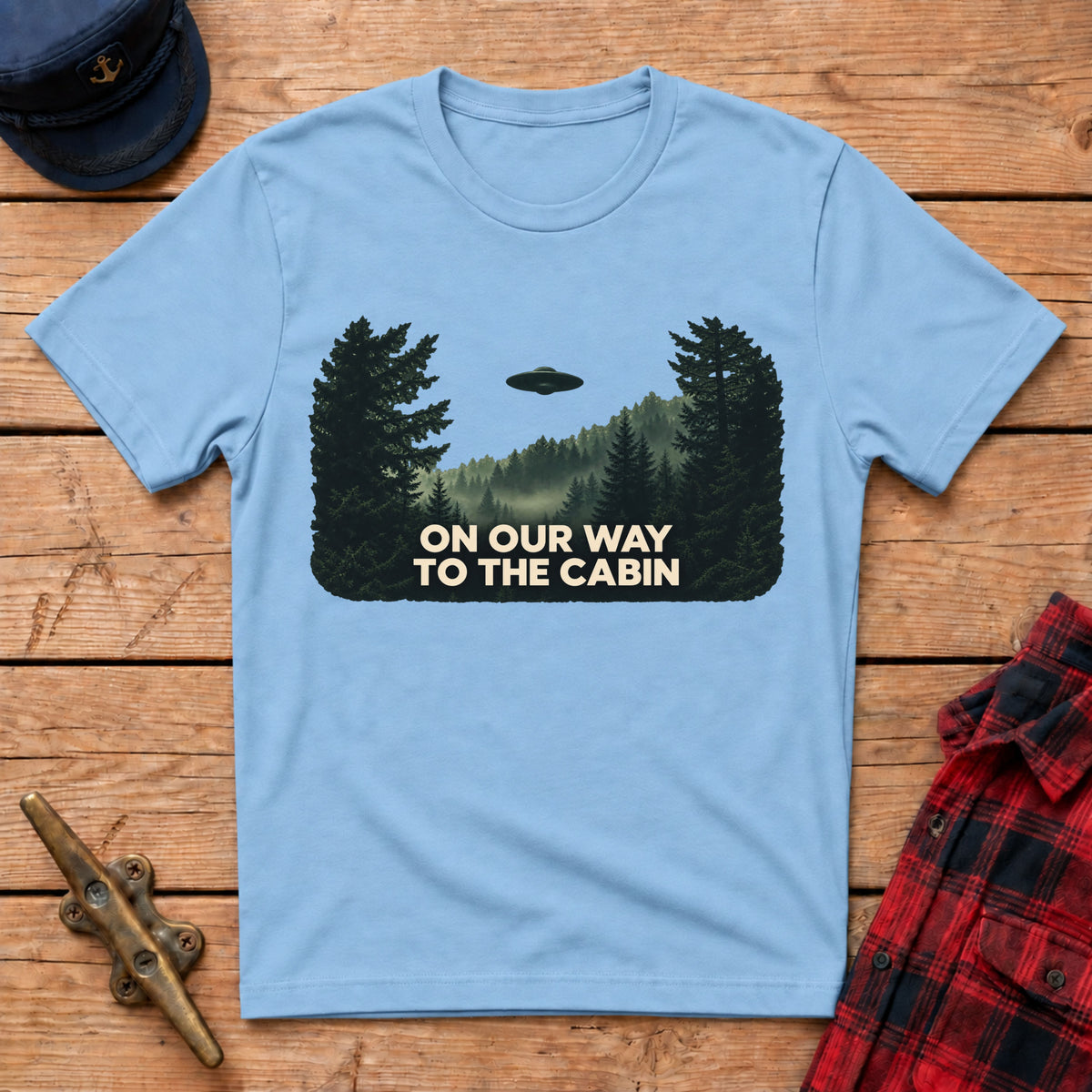 On Our Way to the Cabin Graphic Tee