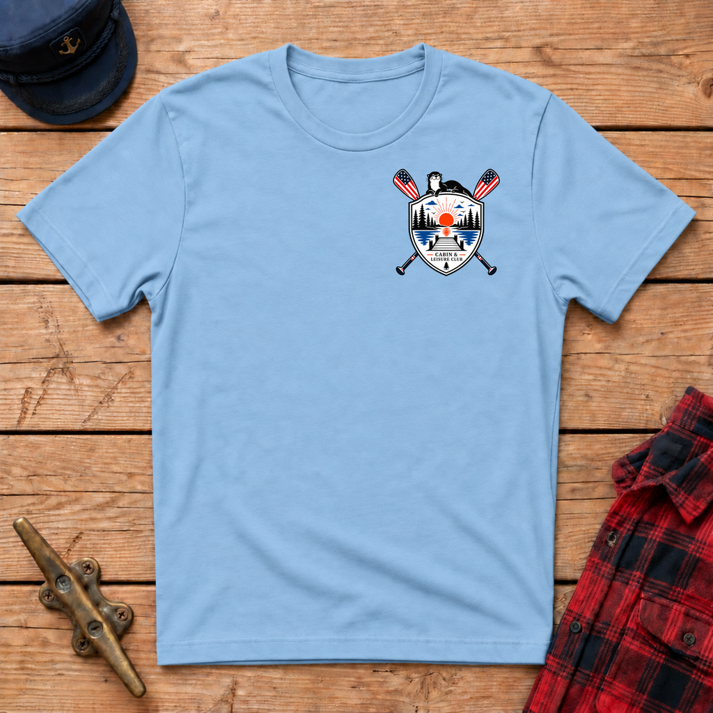 Cabin & Leisure Club Badge Tee