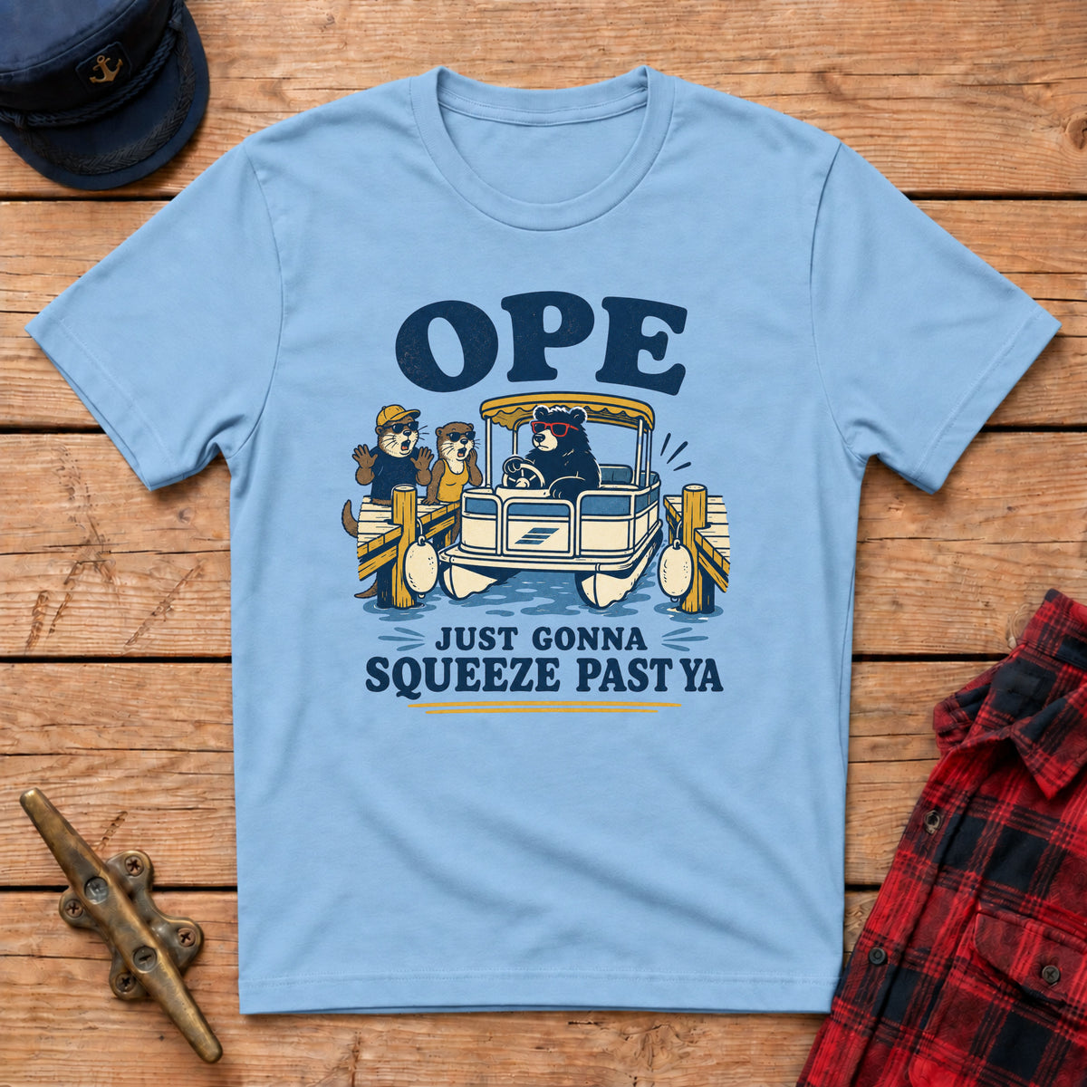 Ope Just Gonna Squeeze Past Ya Graphic Tee