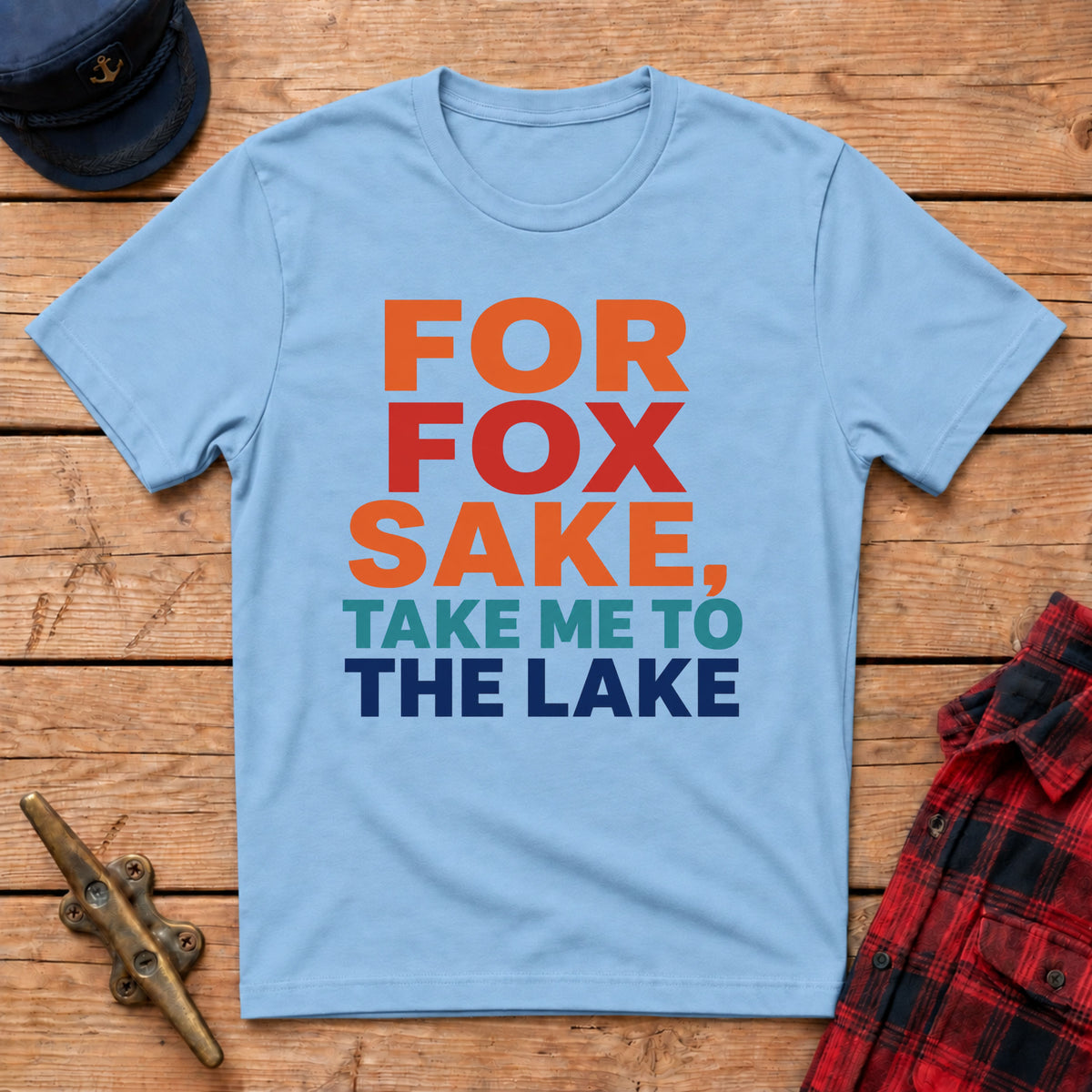 For Fox Sake, Take Me to the Lake Graphic Tee