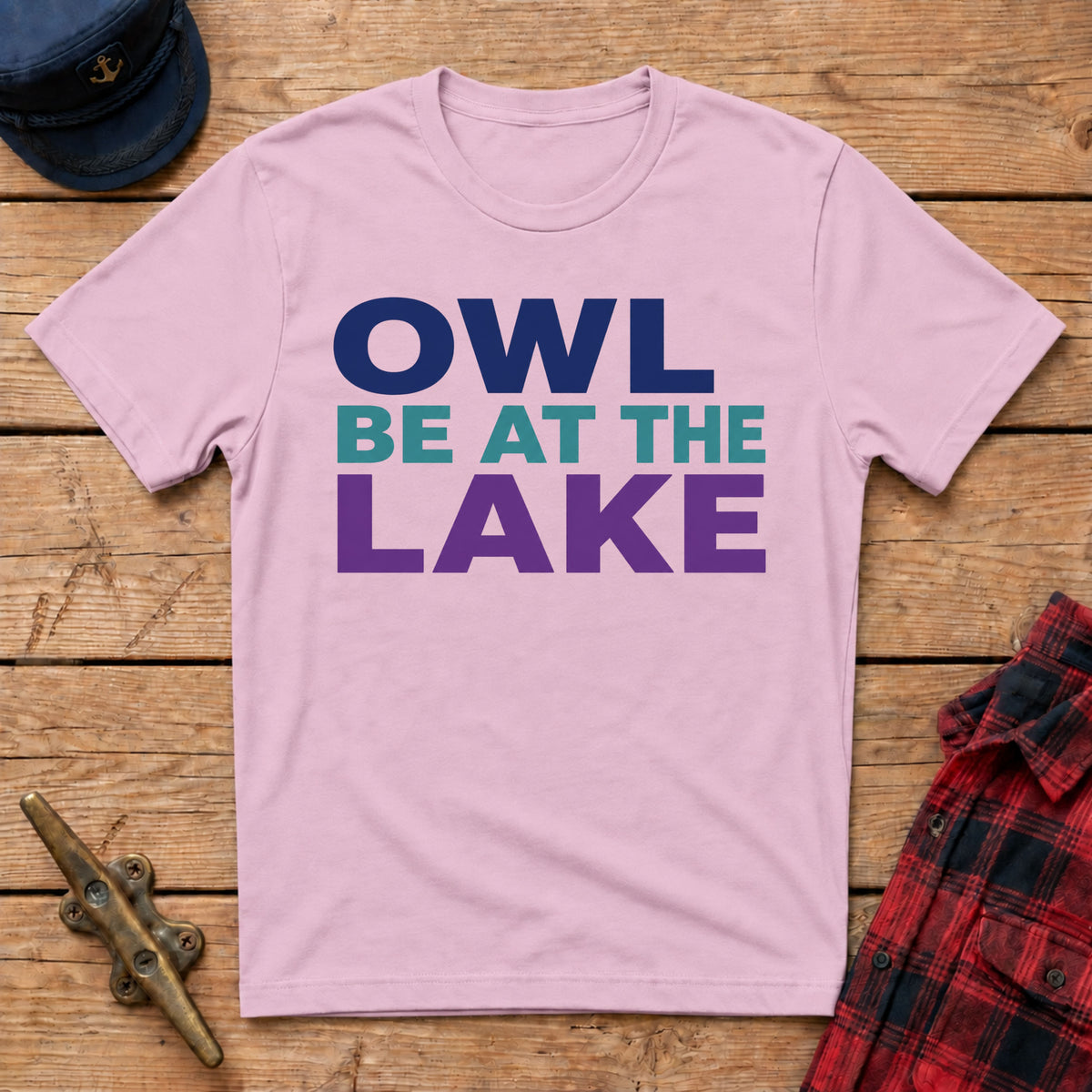 Owl Be At The Lake Graphic Tee