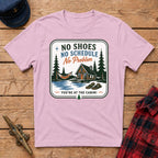 No Shoes No Schedule No Problem Graphic Tee