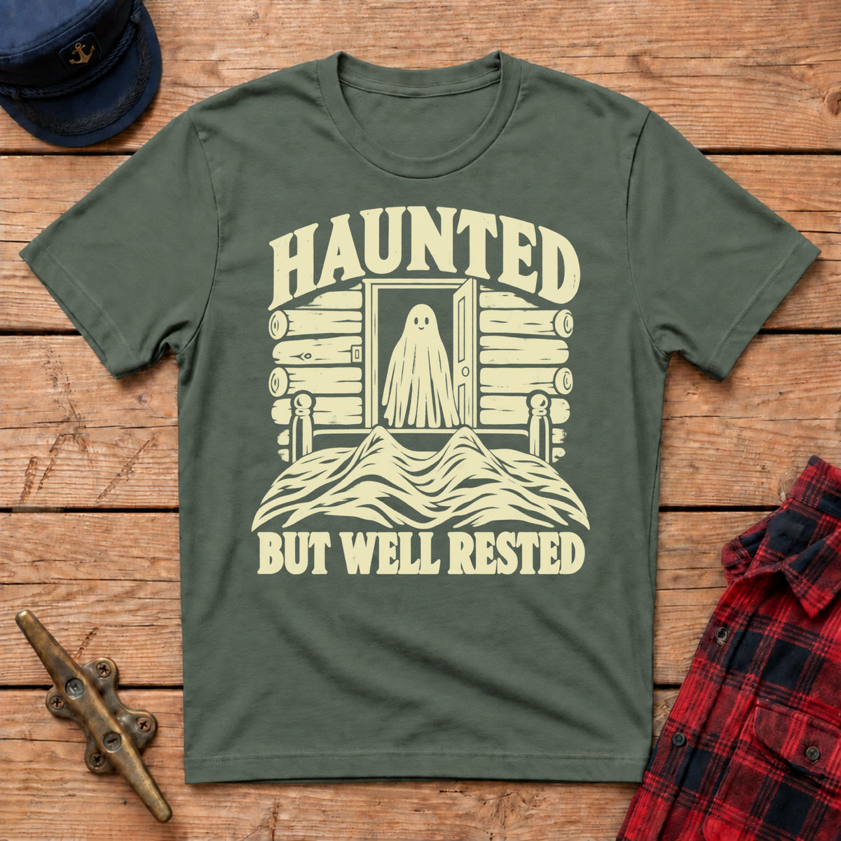 Haunted But Well Rested Graphic Tee