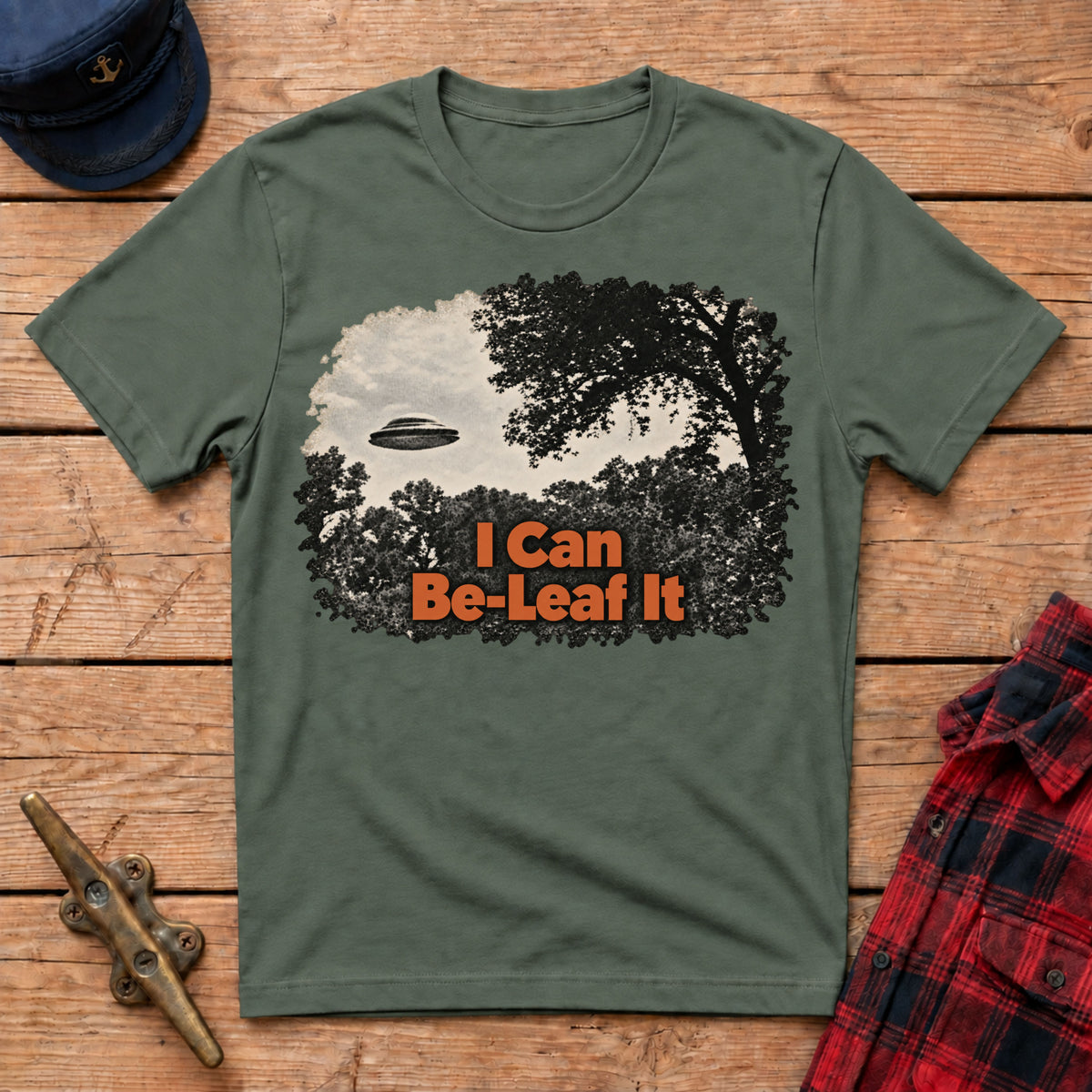 I Can Be-Leaf It Graphic Tee