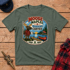 Moose, Maples & Morning Coffee Graphic Tee