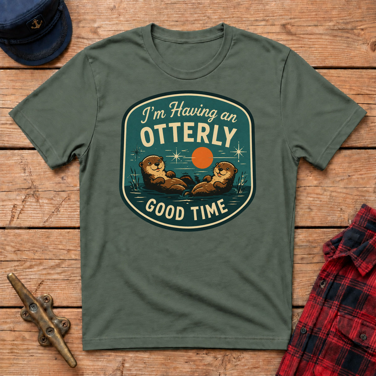 I’m Having an Otterly Good Time Graphic Tee