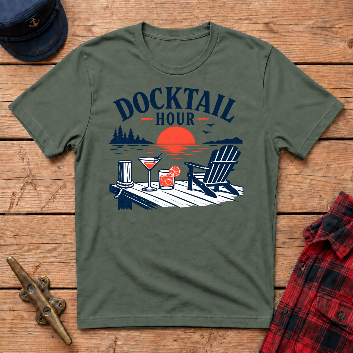 Docktail Hour Graphic Tee