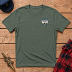 Caution Unplugged Area Graphic Tee