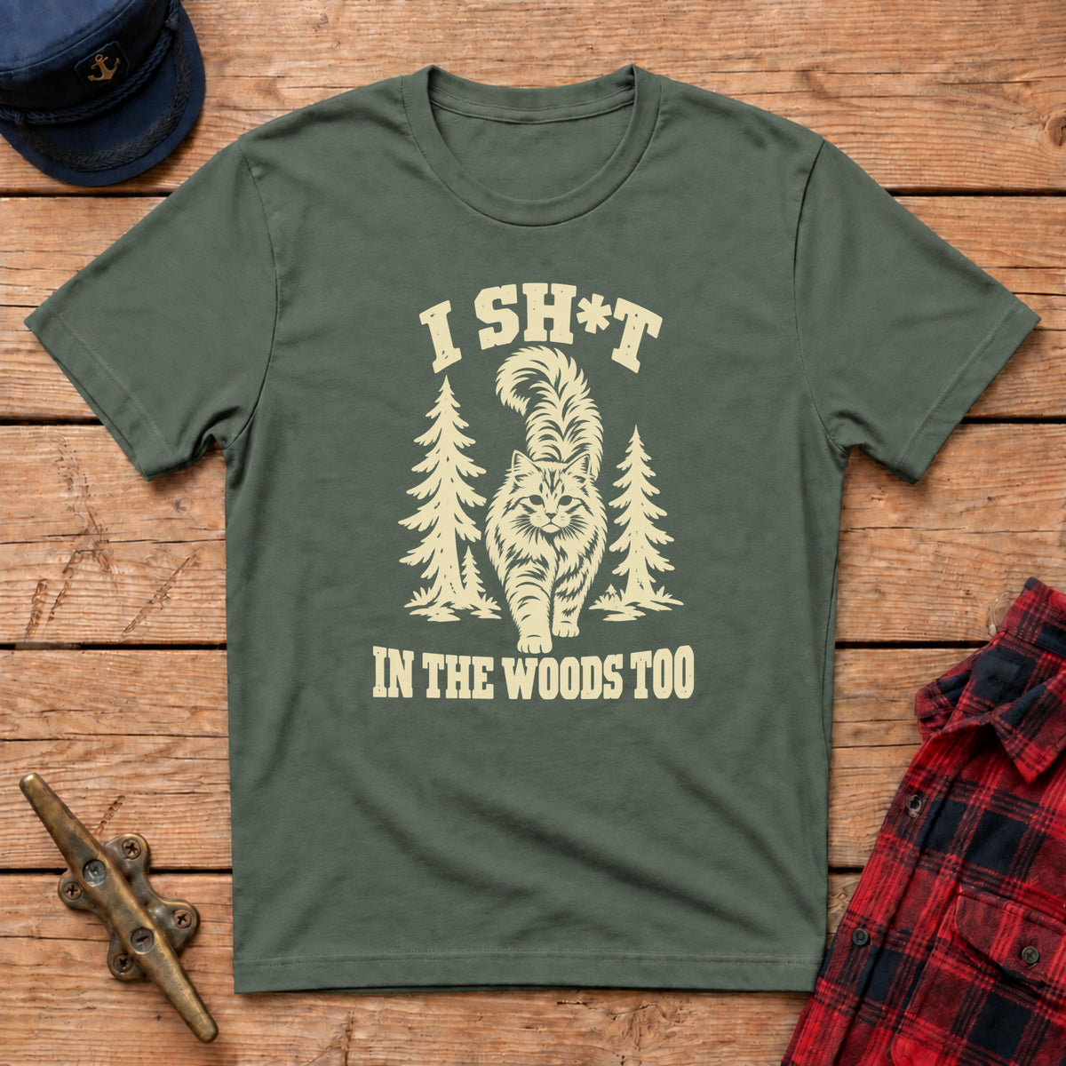 I Sh*t in the Woods Too Graphic Tee