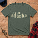 Full Moon Cabin Graphic Tee