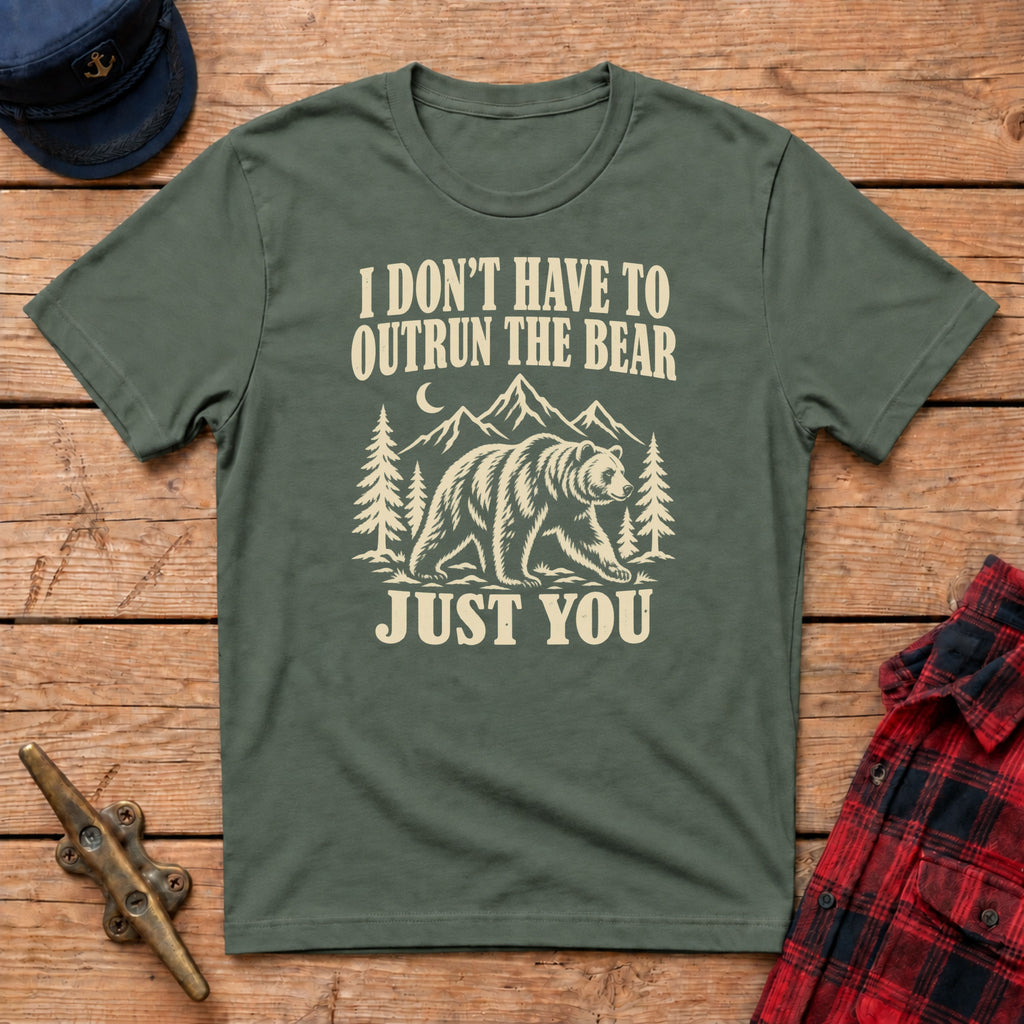Outrun the Bear Graphic Tee