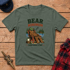 Bear Minimum Cabin Work Ethic Graphic Tee