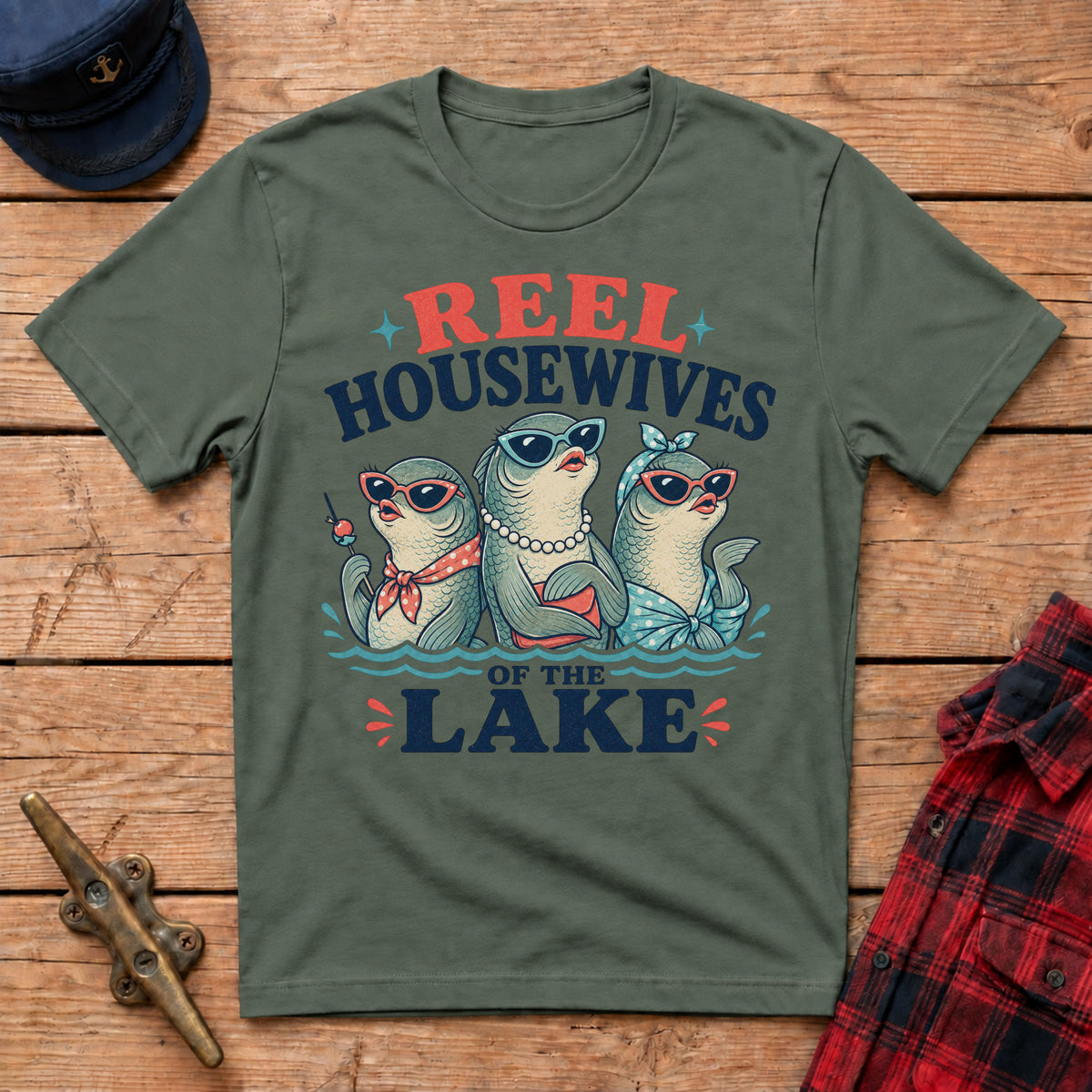 Reel Housewives of the Lake Graphic Tee