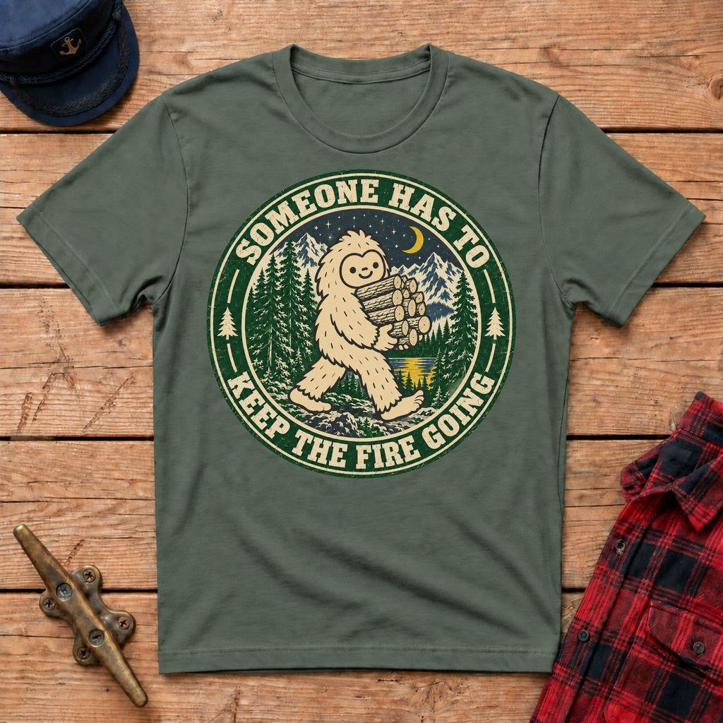 Keep The Fire Going  Graphic Tee