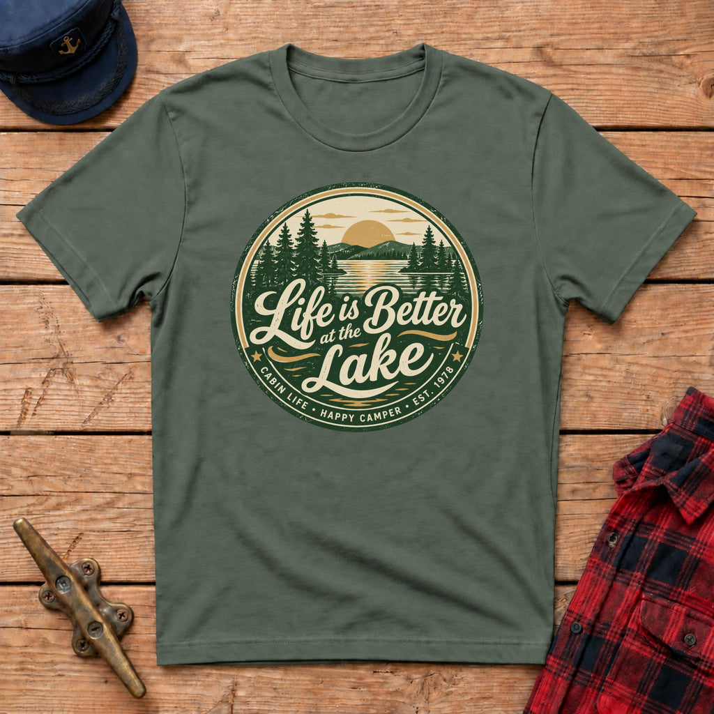 Life Is Better at the Lake Est 1978 Graphic Tee