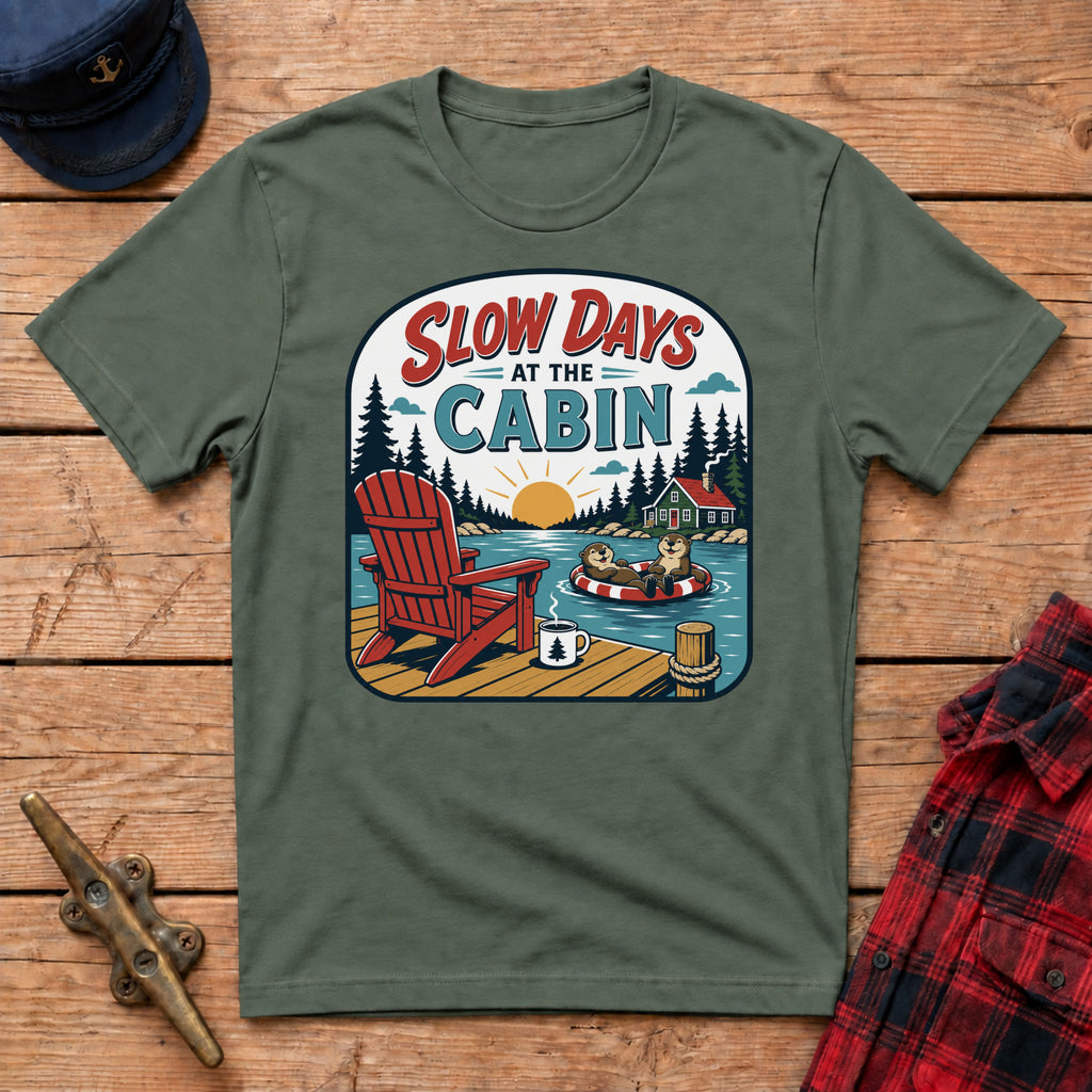 Slow Days at the Cabin Graphic Tee