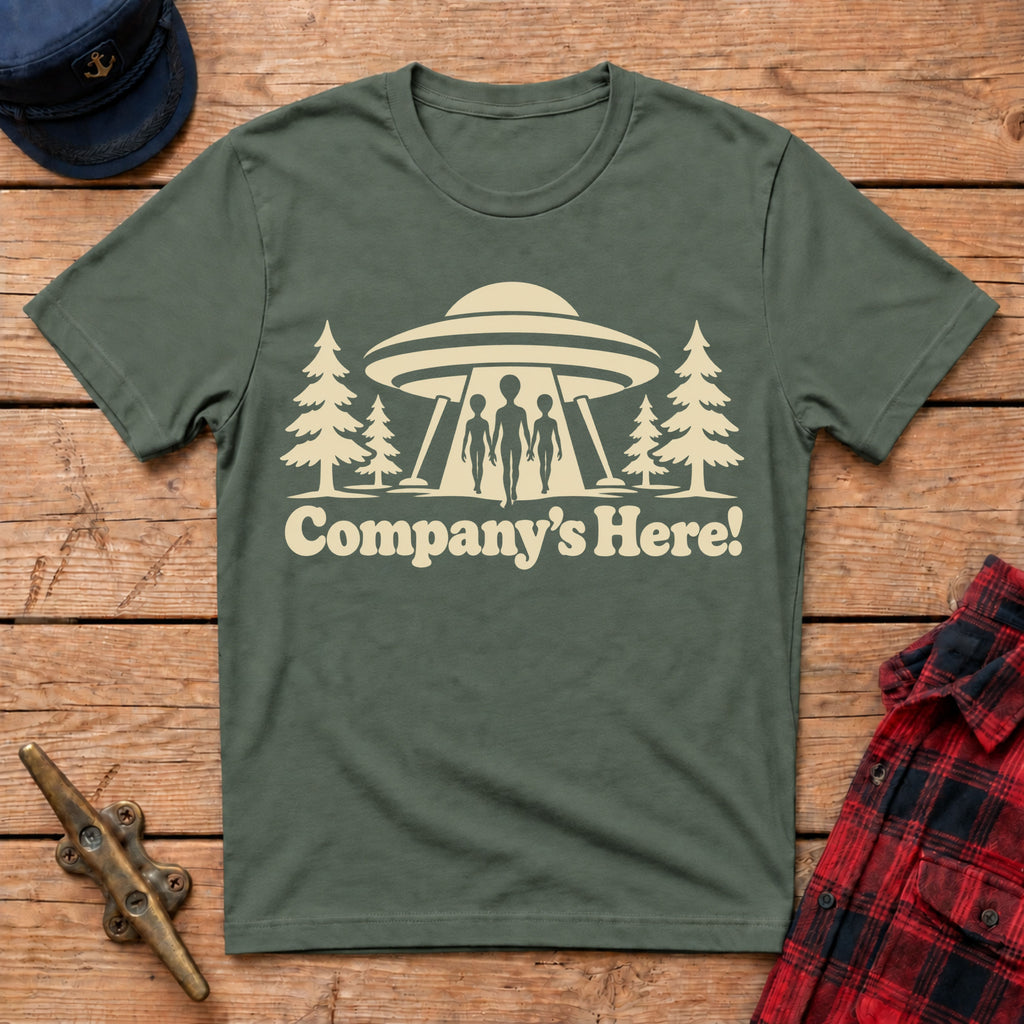 Company’s Here Graphic Tee