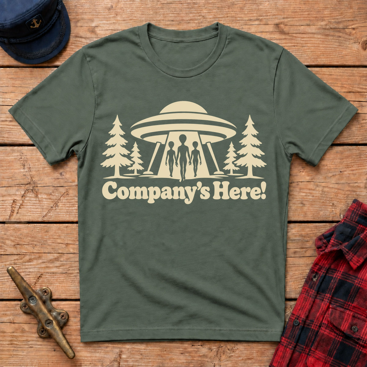 Company’s Here Graphic Tee