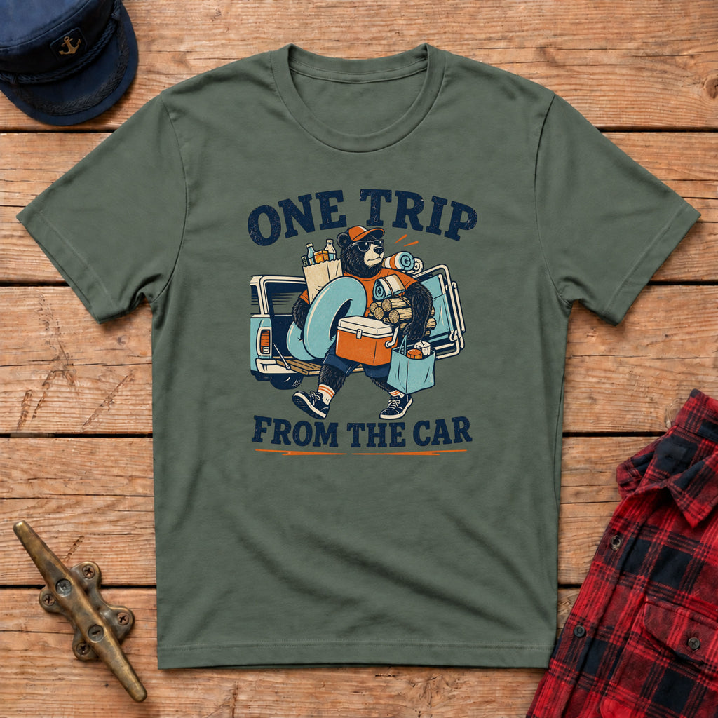 One Trip From the Car Graphic Tee