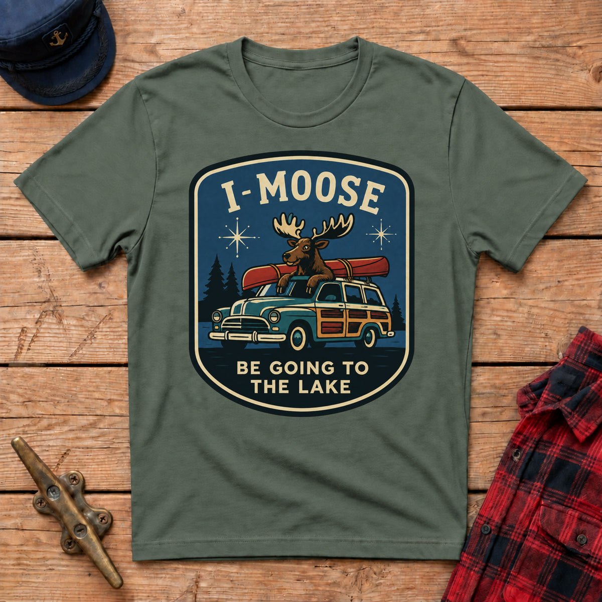 I-Moose be Going to the Lake Graphic Tee