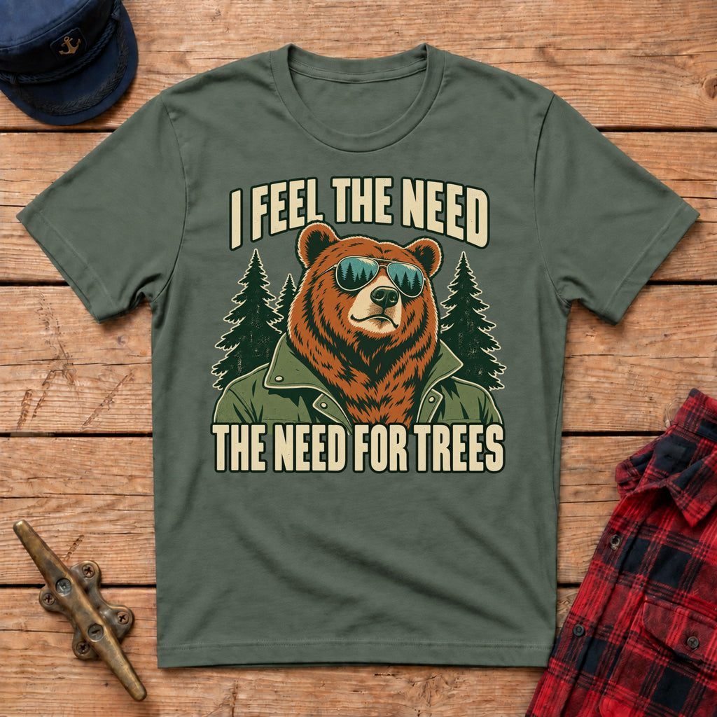 I Feel the Need for Trees Graphic Tees