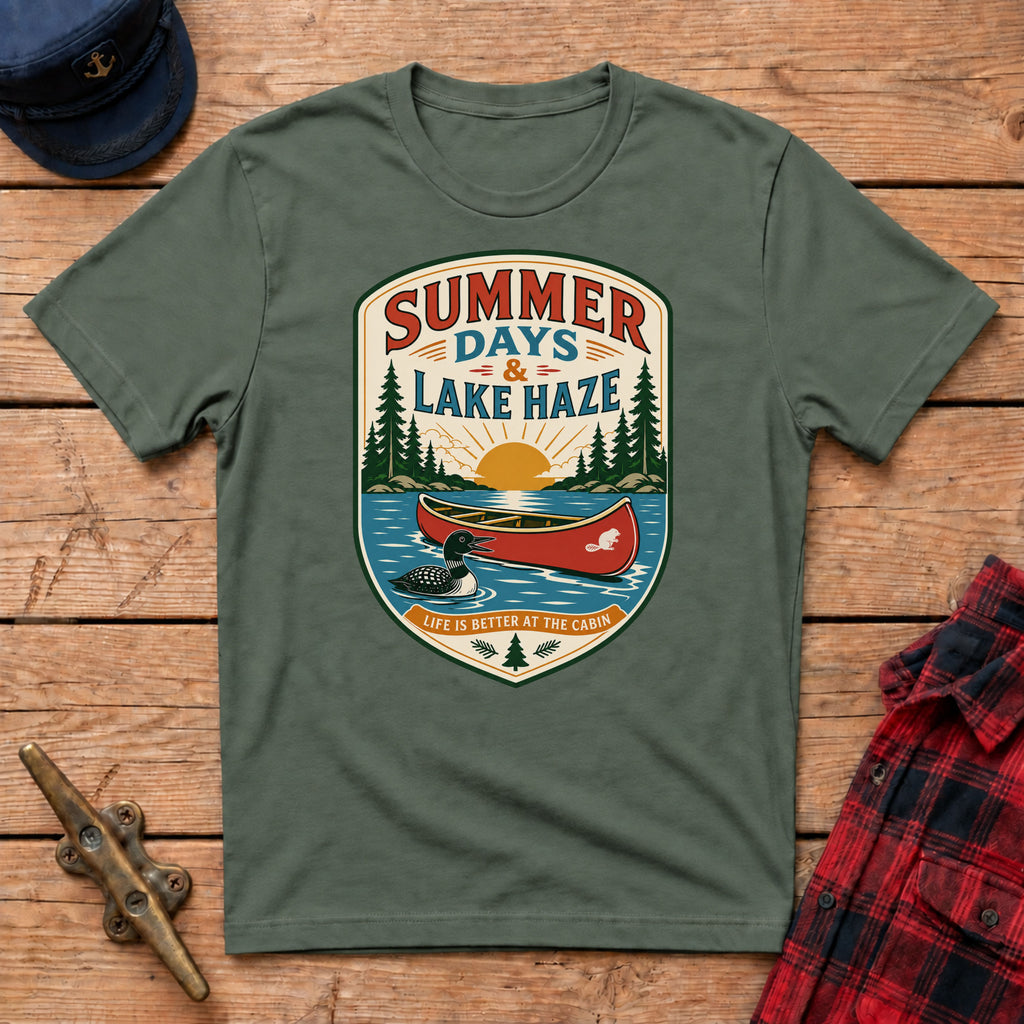 Summer Days & Lake Haze Graphic Tee