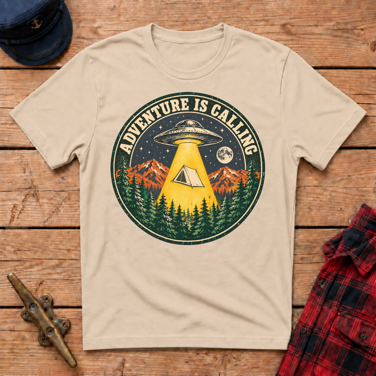 Intergalactic Adventure is Calling Graphic Tee
