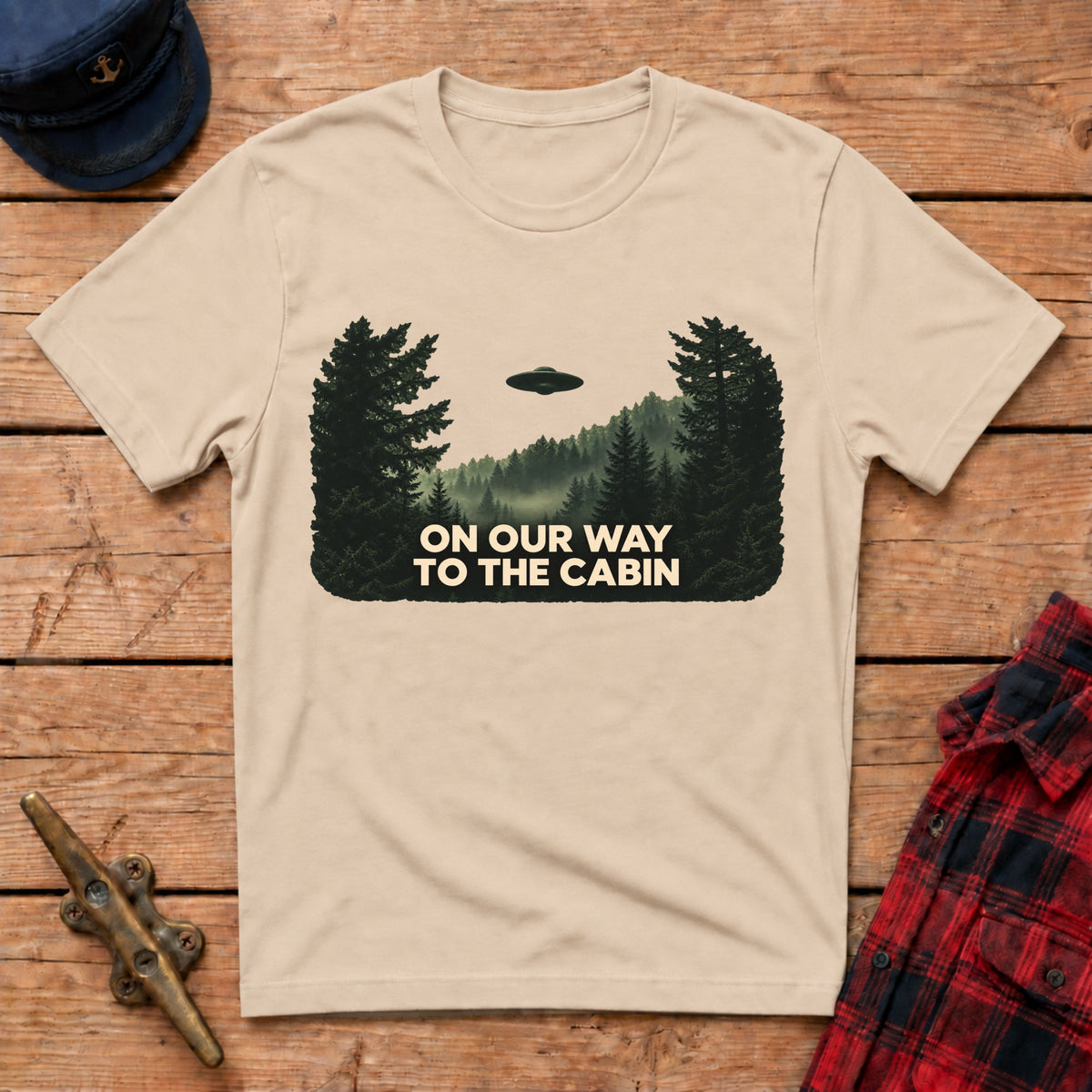 On Our Way to the Cabin Graphic Tee