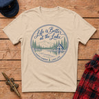 Life is Better at the Lake Happy Camper Graphic Tee