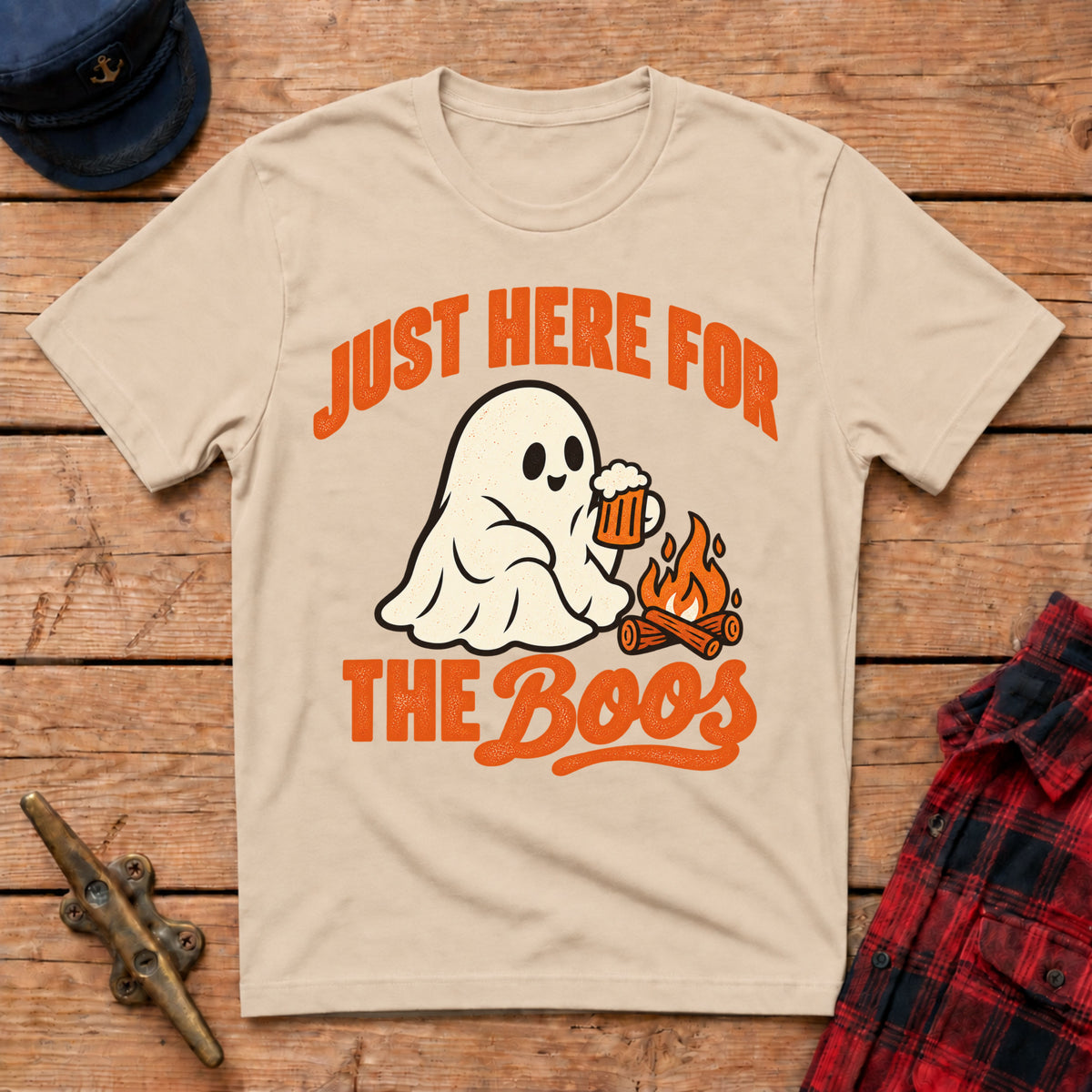 Just Here For The Boos Graphic Tee