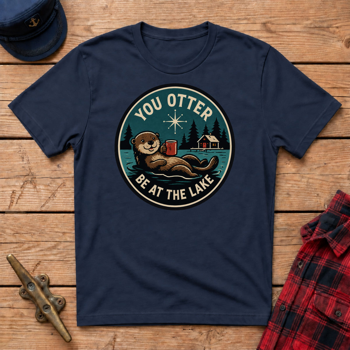 You Otter Be at the Lake Graphic Tee