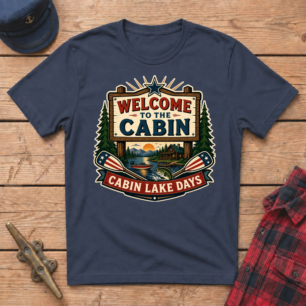 Welcome to the Cabin Graphic Tee