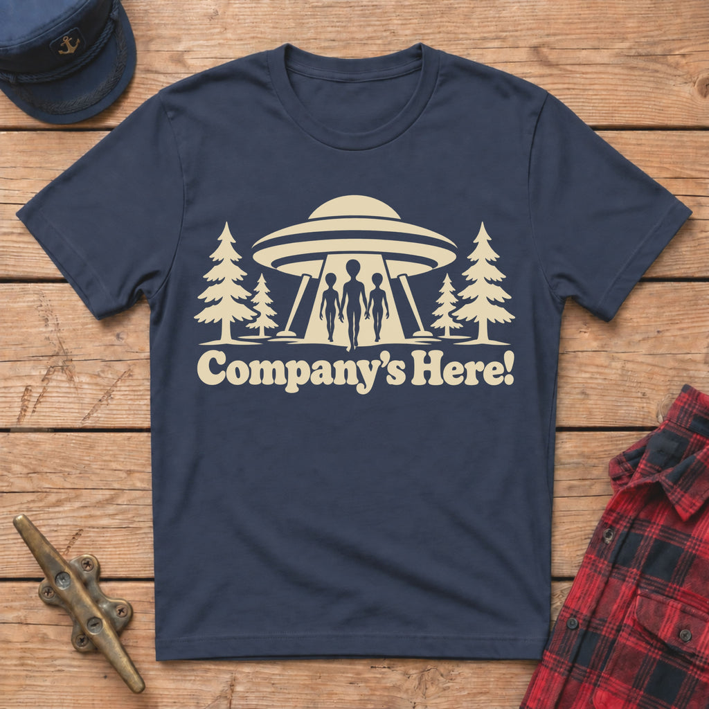 Company’s Here Graphic Tee