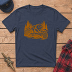 Beaver and Log Graphic Tee